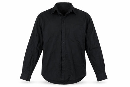 Cedarwood State Mens Black Button-Up Size 15.5