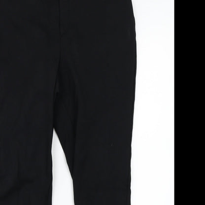 Womens UK Size 14 Marks and Spencer Regular Fit  Black Trousers