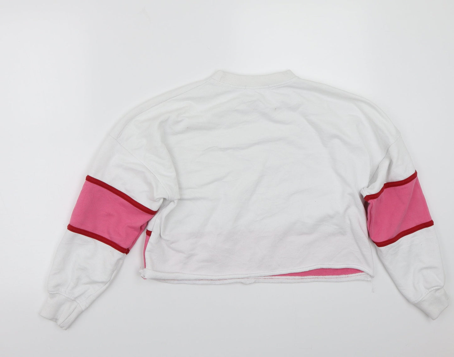 Missguided Womens White   Henley Jumper Size 6