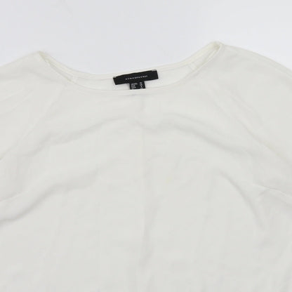 Primark Womens White   Basic T-Shirt Size 10