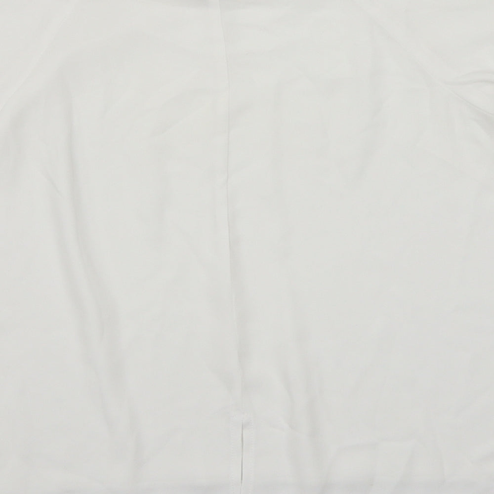 Primark Womens White   Basic T-Shirt Size 10