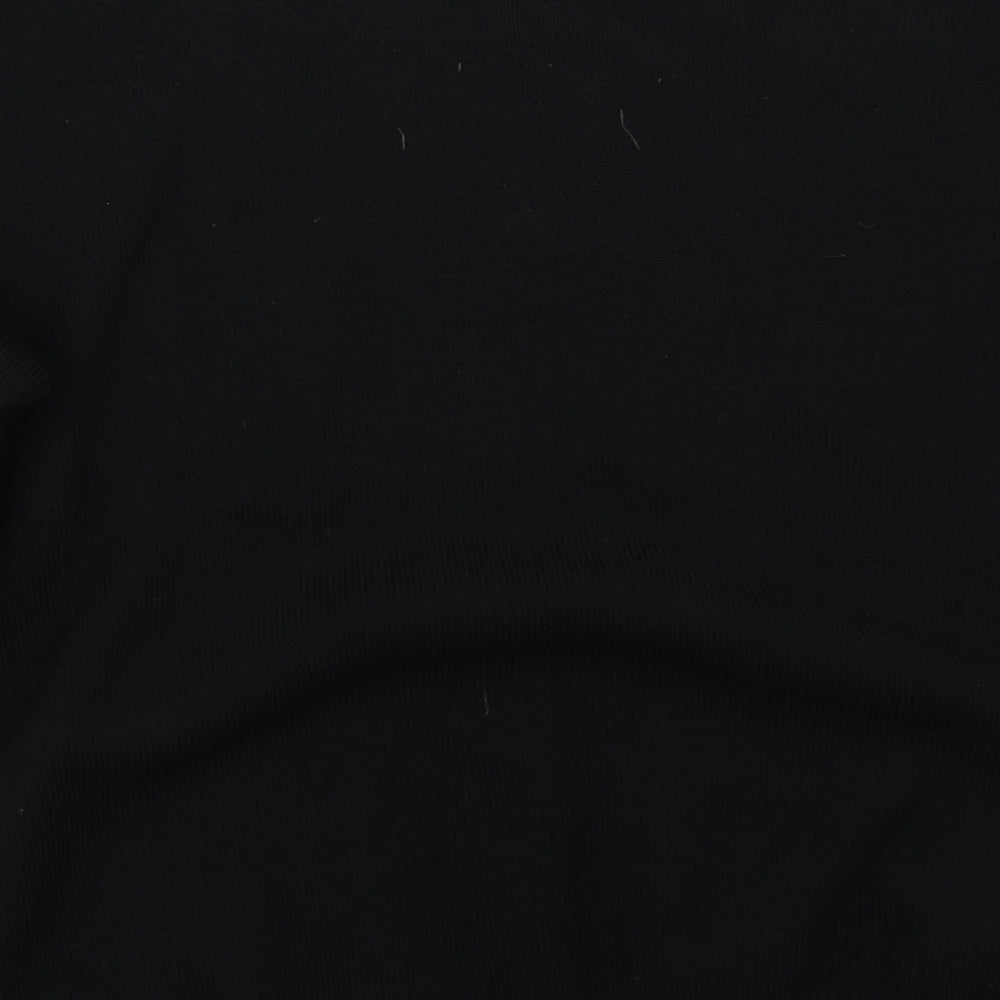 Miss pap Womens Black   Pullover Jumper Size S