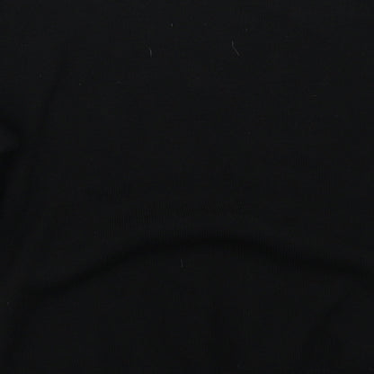Miss pap Womens Black   Pullover Jumper Size S