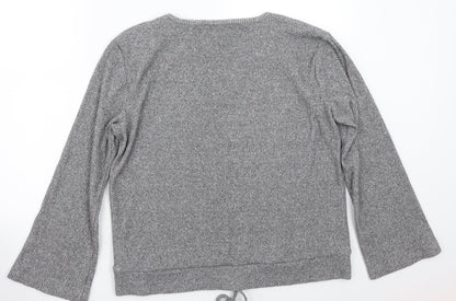 Jeff&co Womens Grey   Pullover Jumper Size 14