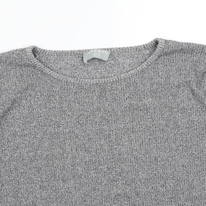 Jeff&co Womens Grey   Pullover Jumper Size 14