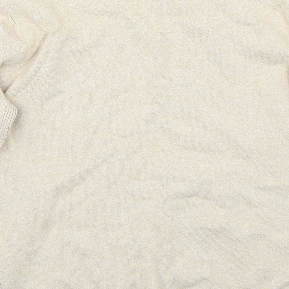 Topman Mens Beige   Pullover Jumper Size L