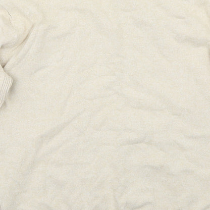 Topman Mens Beige   Pullover Jumper Size L