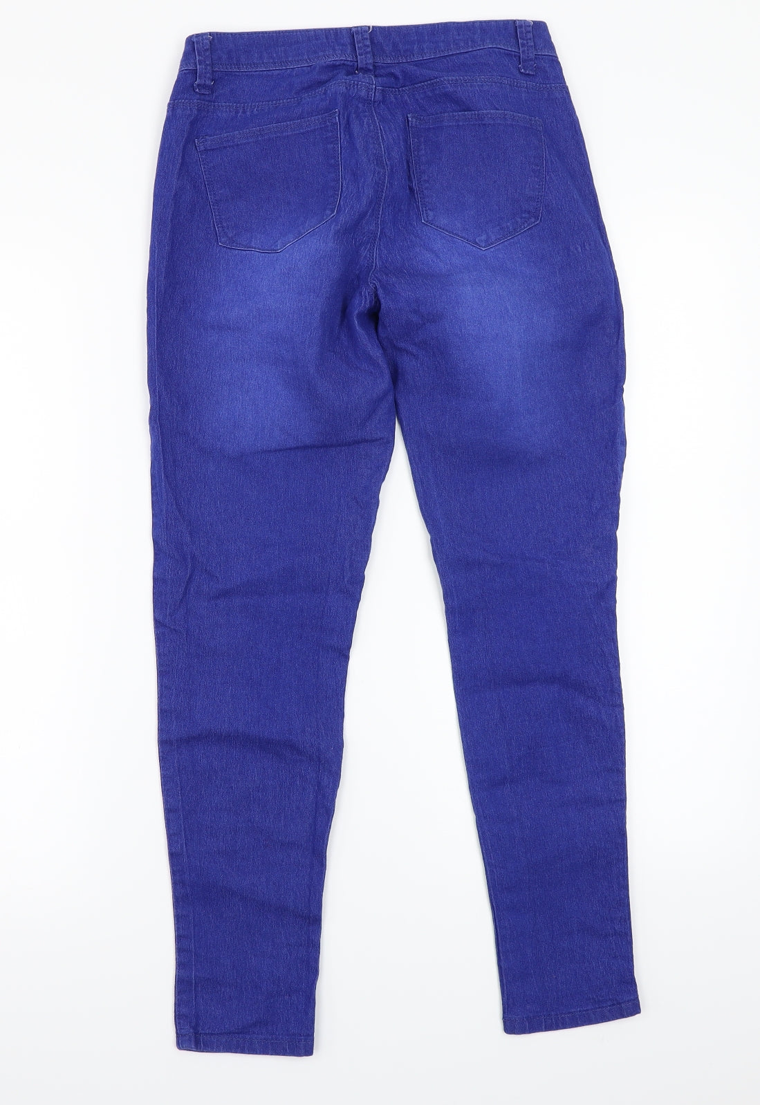 Denim & Co. Womens Blue   Mom Jeans Size 8 L25 in