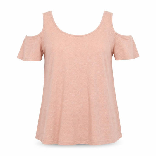 Womens UK Size 8 Newlook Pink Basic T-Shirt