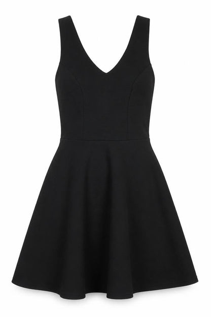 Topshop Womens Black   A-Line  Size 8