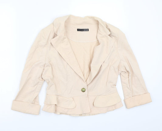 Primark Womens Pink   Jacket Blazer Size 14