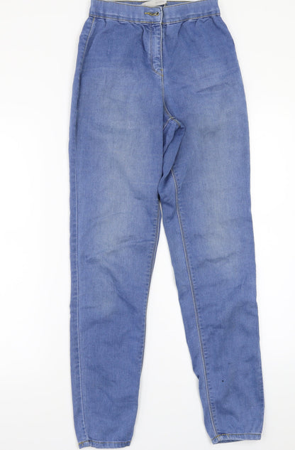 George Womens Blue   Straight Jeans Size 8 L28 in