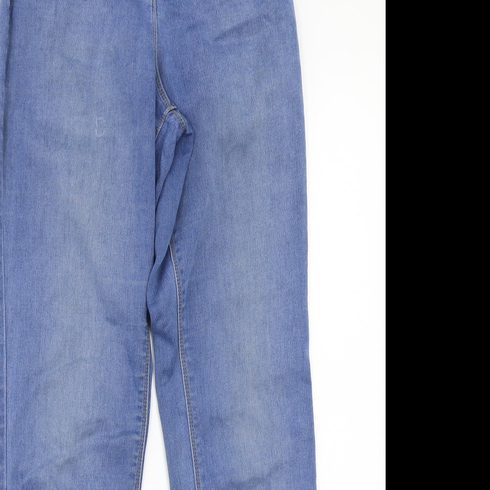 George Womens Blue   Straight Jeans Size 8 L28 in