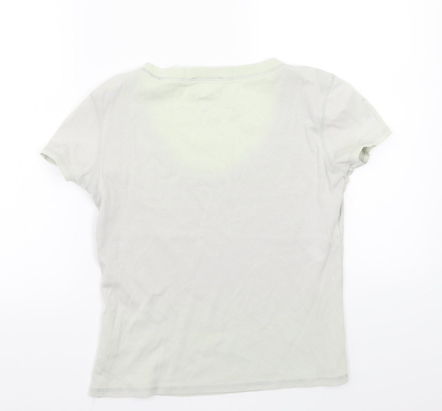 Womens UK Size 12 Marks and Spencer Grey Basic T-Shirt