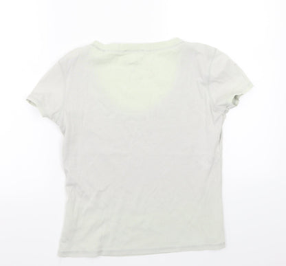 Womens UK Size 12 Marks and Spencer Grey Basic T-Shirt