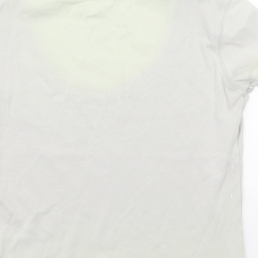 Womens UK Size 12 Marks and Spencer Grey Basic T-Shirt