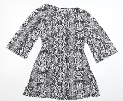 George Womens Multicoloured Animal Print  Mini  Size 10