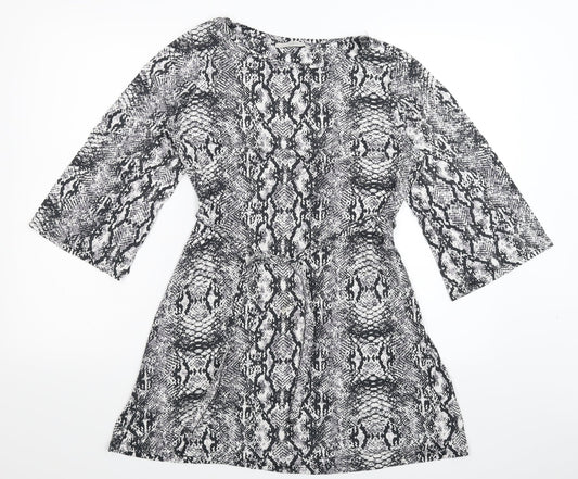 George Womens Multicoloured Animal Print  Mini  Size 10