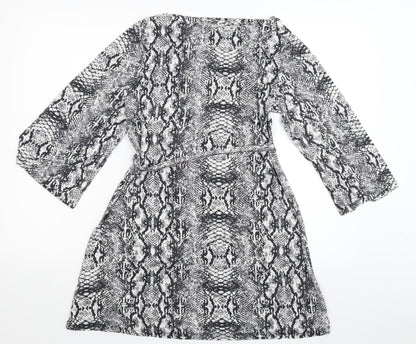 George Womens Multicoloured Animal Print  Mini  Size 10