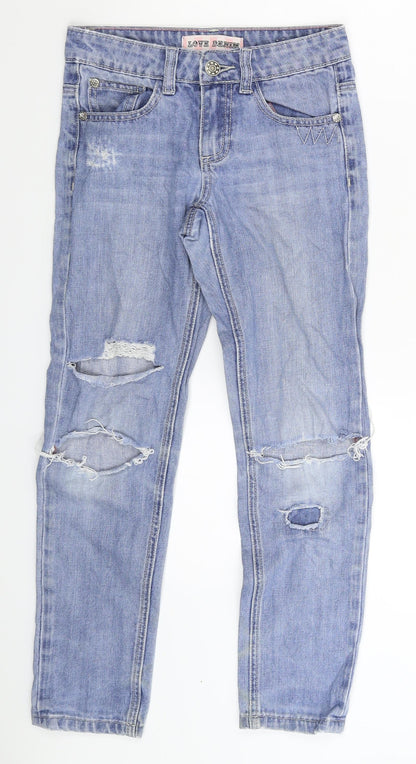 Womens UK Size 24 in Preworn Extra-Slim Fit Skinny Blue Jeans