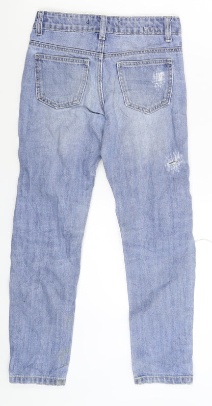 Womens UK Size 24 in Preworn Extra-Slim Fit Skinny Blue Jeans