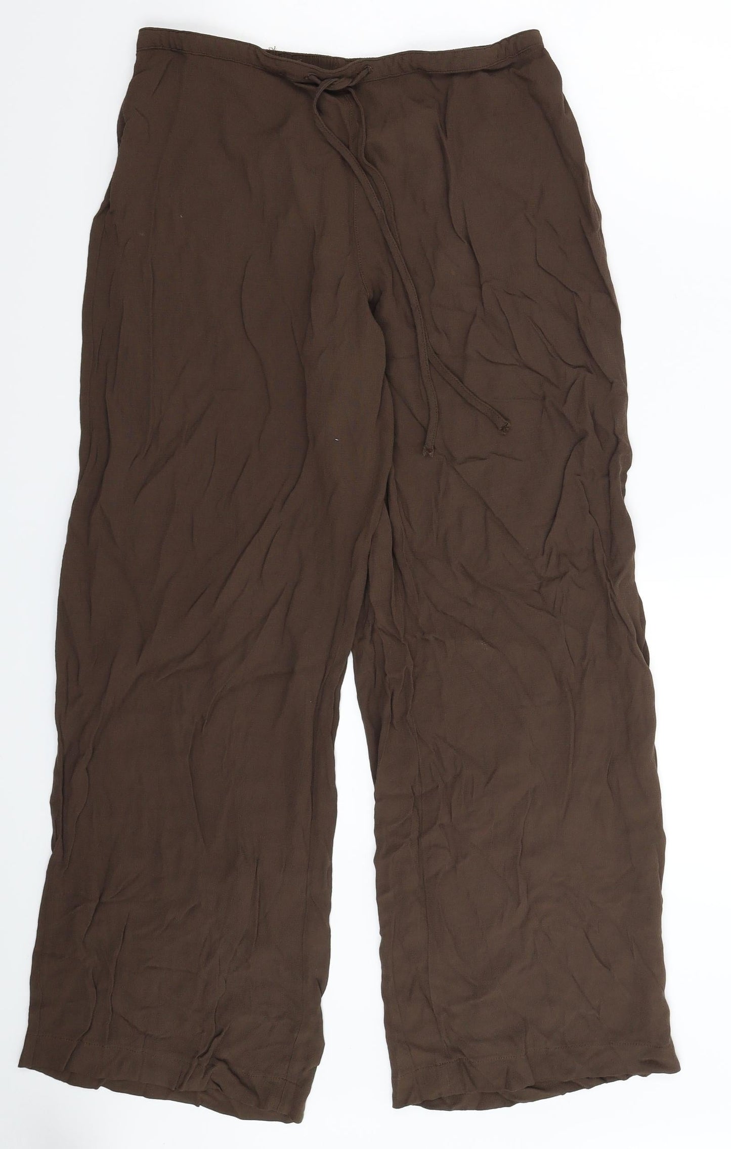 Womens UK Size 12 Marks and Spencer Regular Fit  Grey Trousers