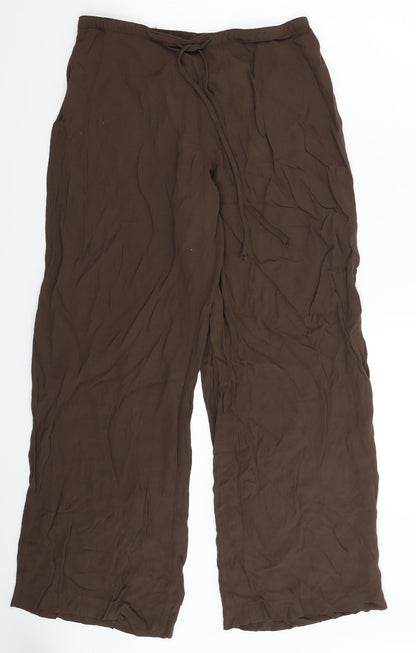 Womens UK Size 12 Marks and Spencer Regular Fit  Grey Trousers