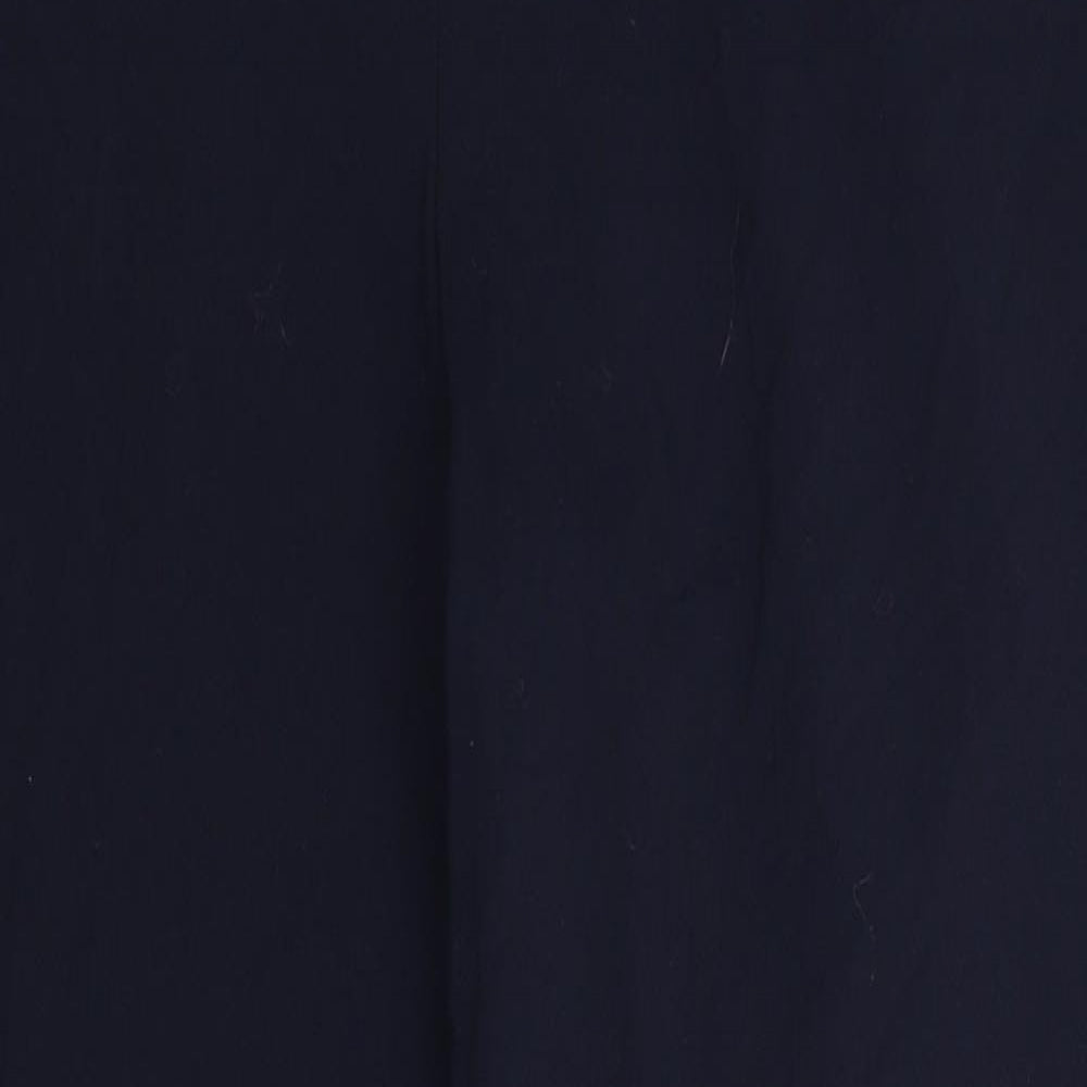 Womens UK Size 14 Marks and Spencer Regular Fit  Blue Trousers