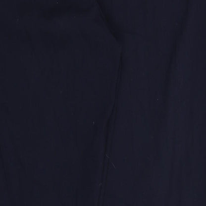 Womens UK Size 14 Marks and Spencer Regular Fit  Blue Trousers