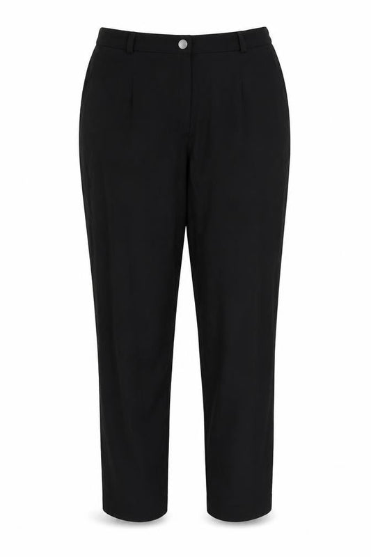 Womens UK Size 12 Topshop Extra-Slim Fit Dress Pants Black Trousers