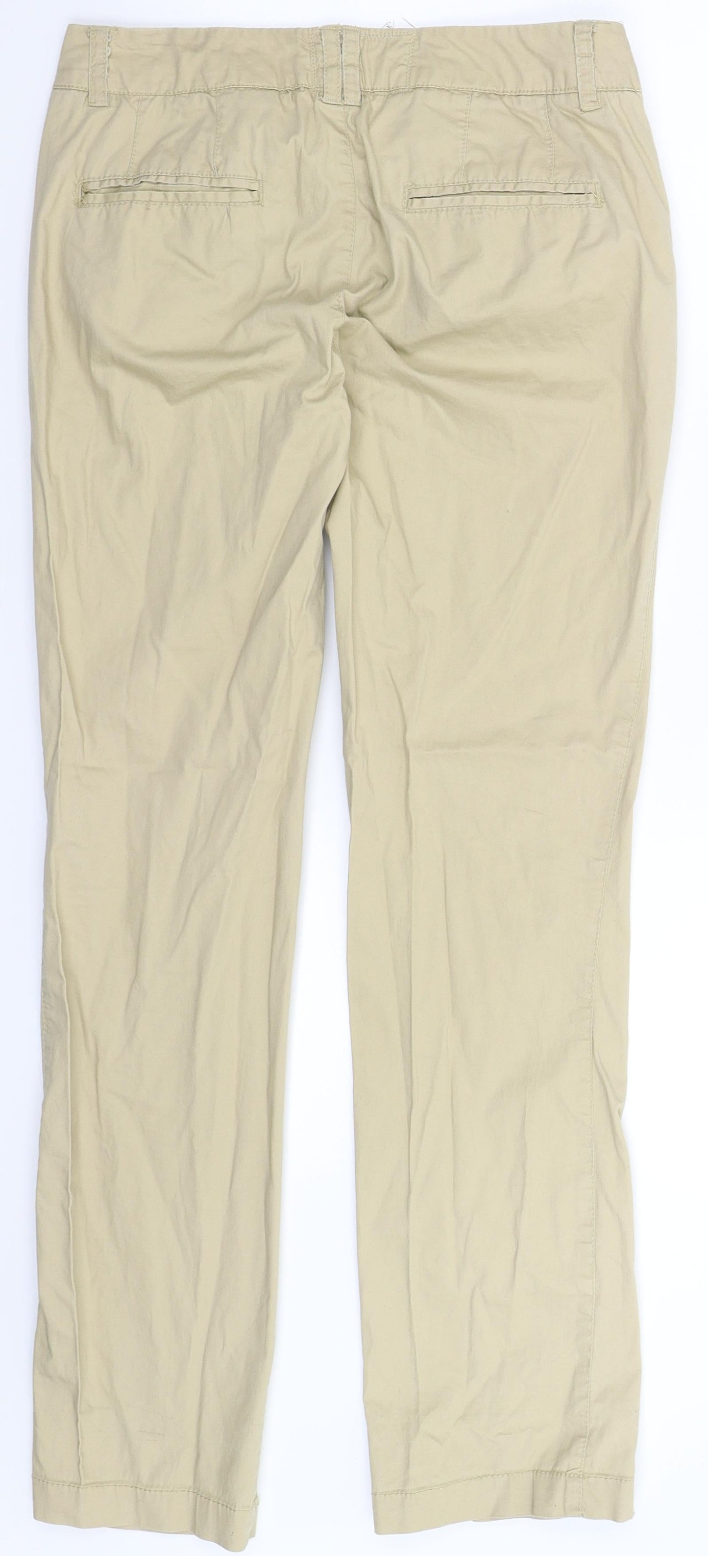 New Look Womens Beige   Trousers  Size 10 L30 in
