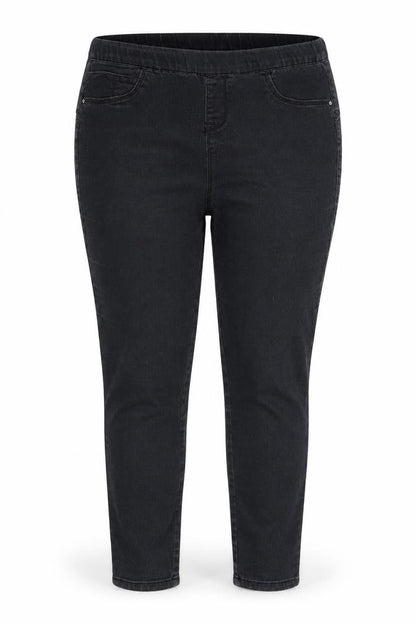 Womens UK Size 12 Denim & Co. Extra-Slim Fit Jegging Grey Jeans