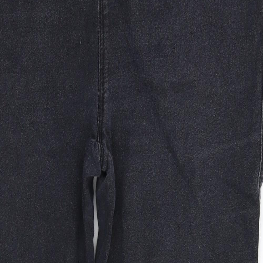 Denim & Co. Womens Grey  Denim Jegging Jeans Size 12 L25 in