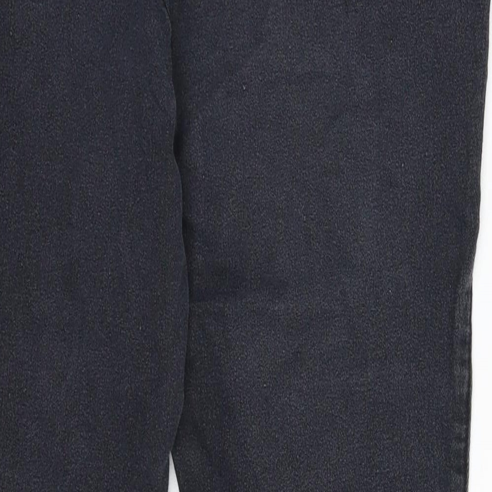 Denim & Co. Womens Grey  Denim Jegging Jeans Size 12 L25 in