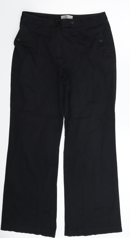 Womens UK Size 10 Marks and Spencer Regular Fit  Blue Trousers