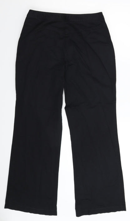 Womens UK Size 10 Marks and Spencer Regular Fit  Blue Trousers