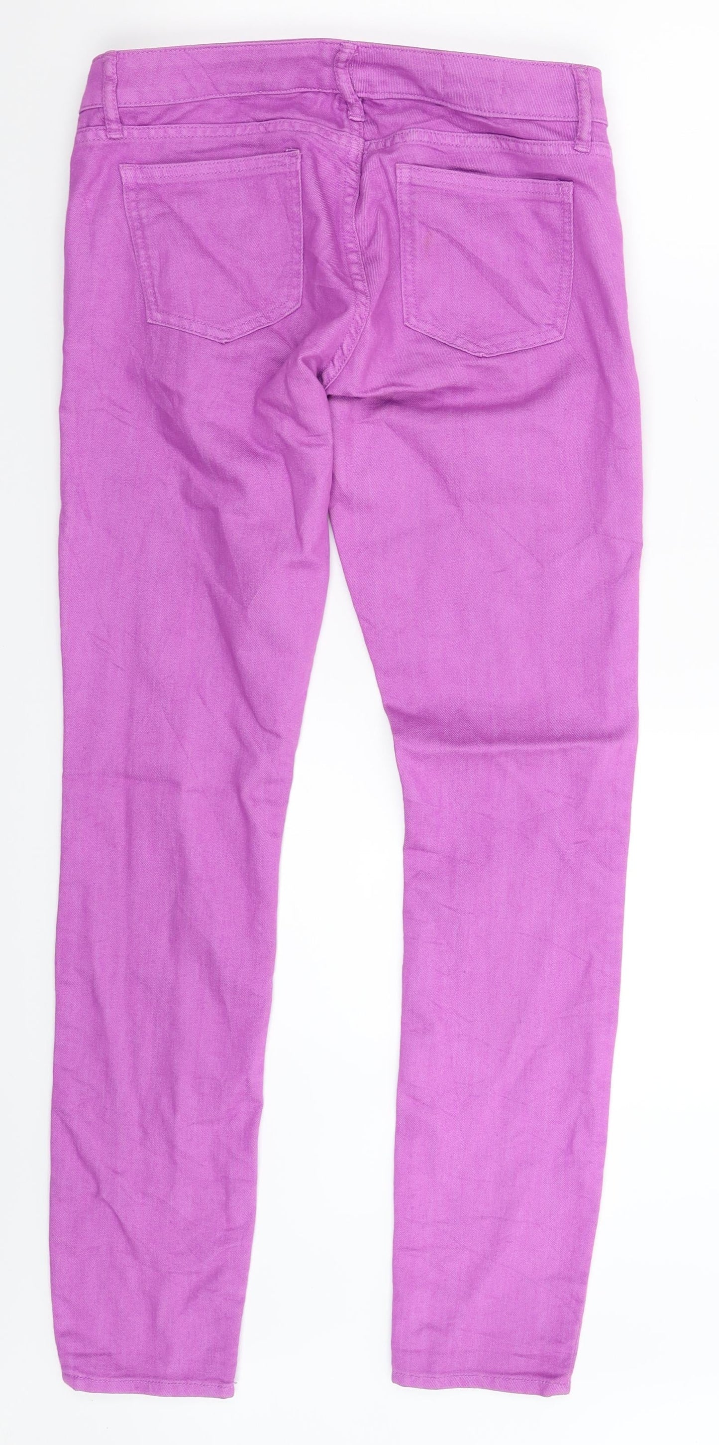Gap Womens Purple  Denim Skinny Jeans Size 26 in L32 in