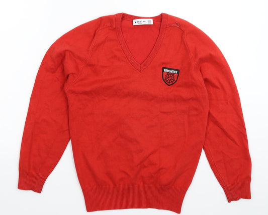 Trutex Mens Red   Pullover Jumper Size XS