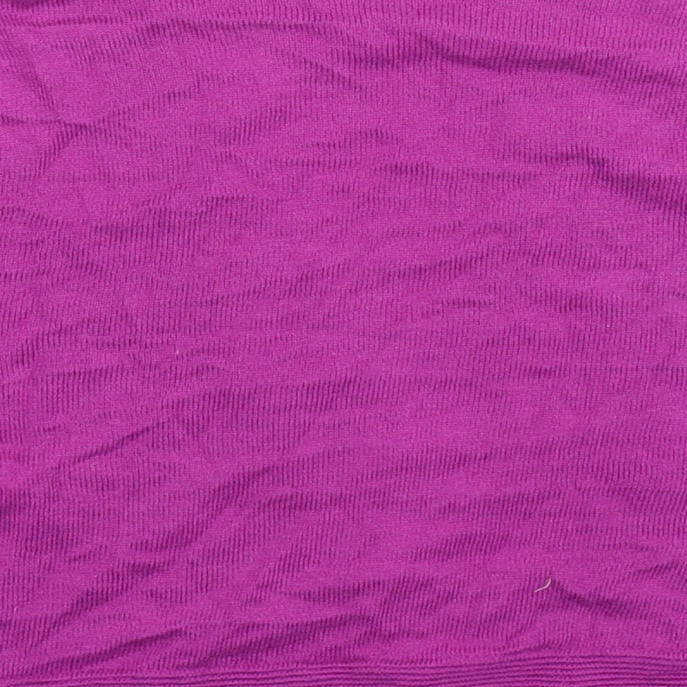 TU Womens Purple  Knit Pullover Jumper Size 12