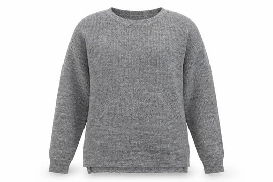 Divided Womens Grey  Knit Pullover Jumper Size L