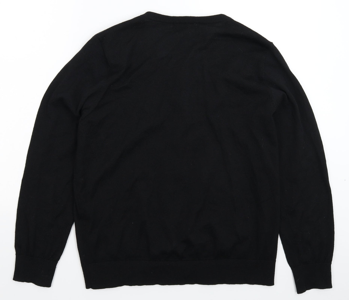 George Womens Black  Knit Pullover Jumper Size 18