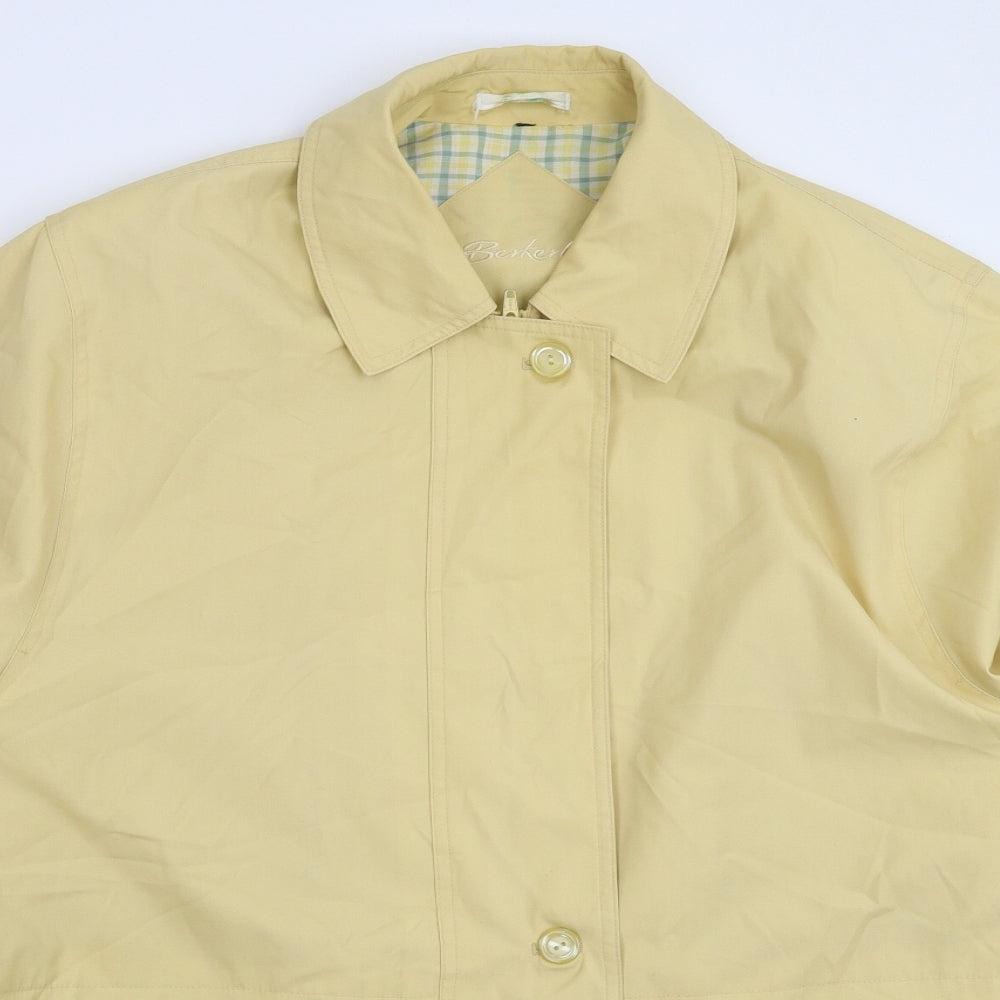 Womens UK Size 20 Berkertex Yellow Jacket