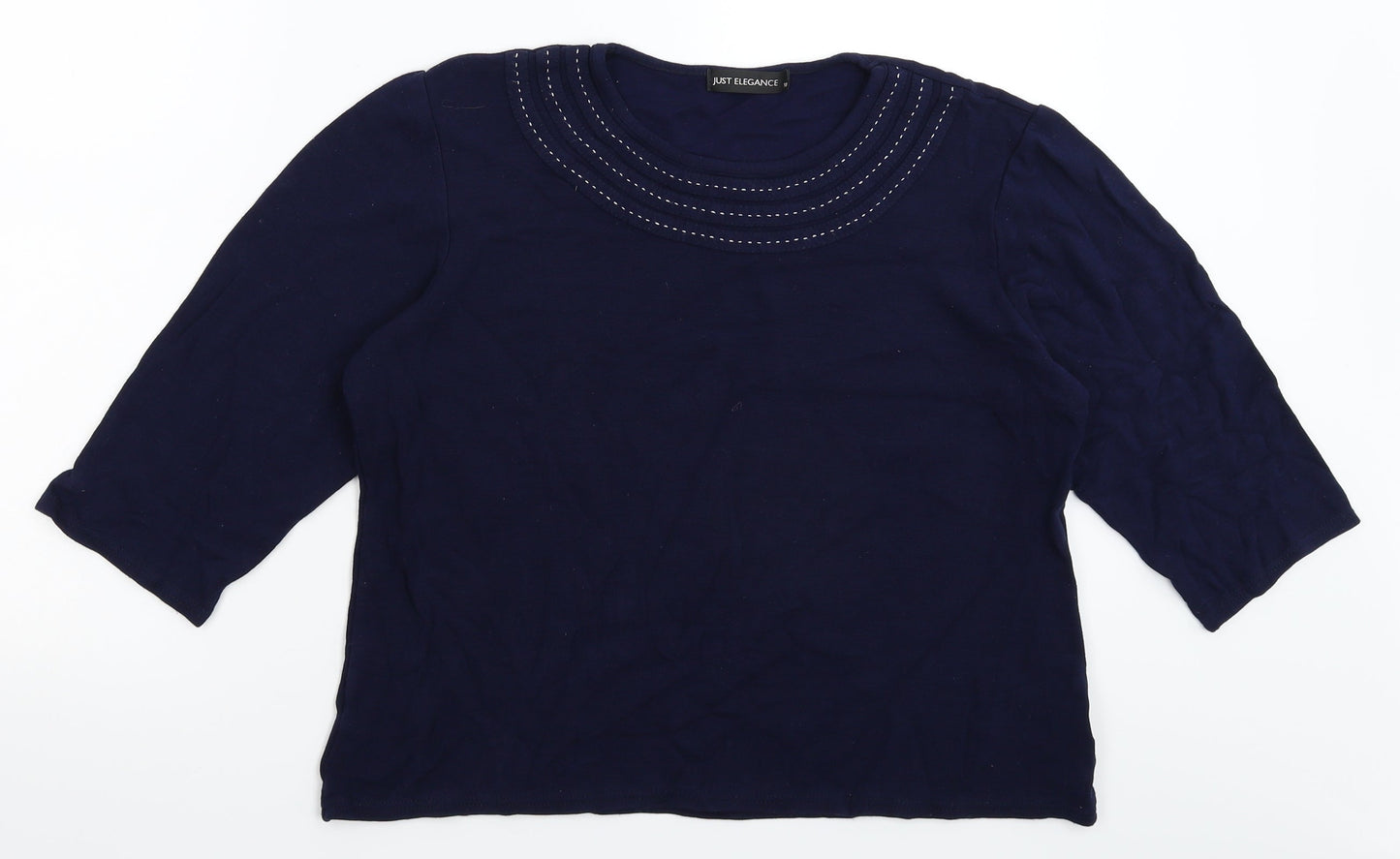 Just Elegance Womens Blue   Pullover Jumper Size 18
