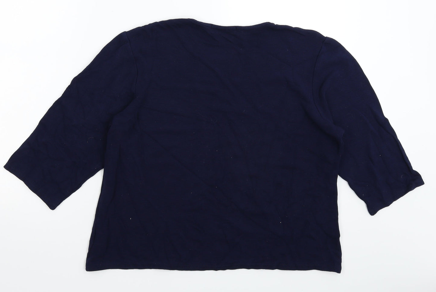 Just Elegance Womens Blue   Pullover Jumper Size 18