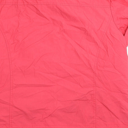 E-vie Womens Pink   Jacket  Size 18