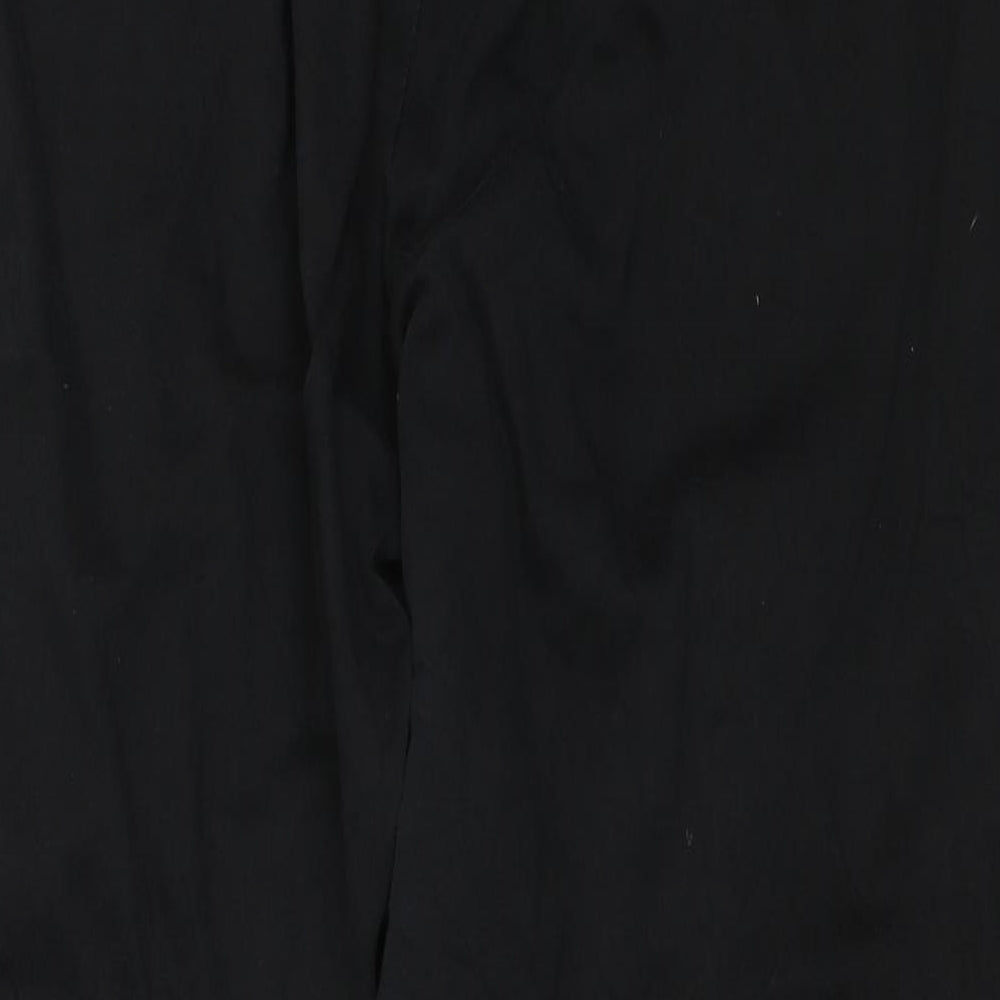 AMARANTO Womens Black   Trousers  Size 18 L21 in