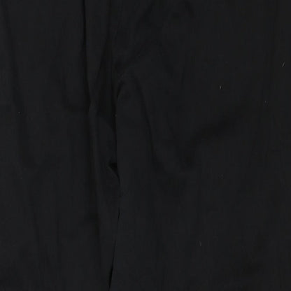 AMARANTO Womens Black   Trousers  Size 18 L21 in