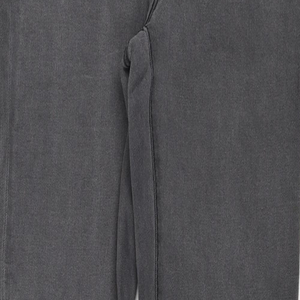 Denim & Co. Womens Black   Jegging Jeans Size 10 L27 in