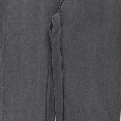 Denim & Co. Womens Black   Jegging Jeans Size 10 L27 in