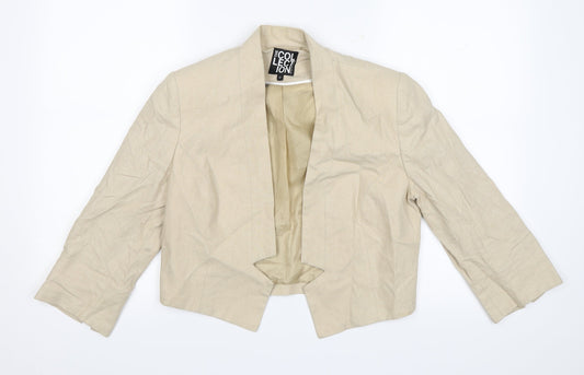 Womens UK Size 12 Debenhams Beige Jacket